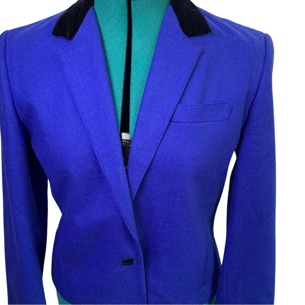MICHELLE STUART Royal Blue and Fully Lined Blazer size M